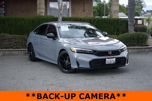 Gray 2025 Honda Civic Sport