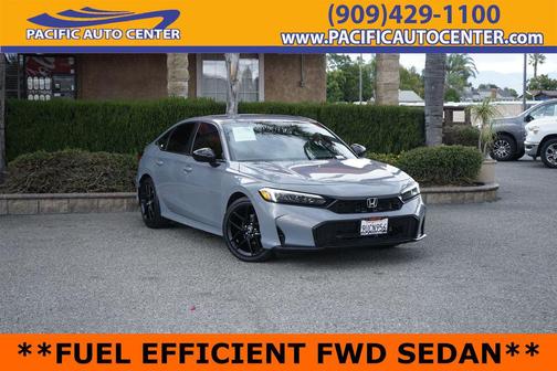 Gray 2025 Honda Civic Sport