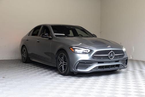 Gray 2024 Mercedes-Benz C-Class C 300