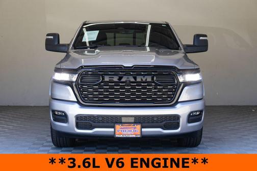 Billet Silver Metallic Clearcoat 2025 RAM 1500 Big Horn/Lone Star