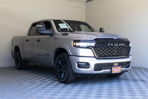 Billet Silver Metallic Clearcoat 2025 RAM 1500 Big Horn/Lone Star