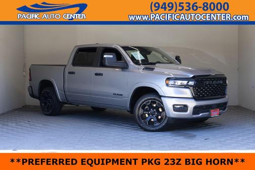 Billet Silver Metallic Clearcoat 2025 RAM 1500 Big Horn/Lone Star