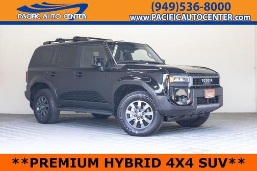 Black 2024 Toyota Land Cruiser Base