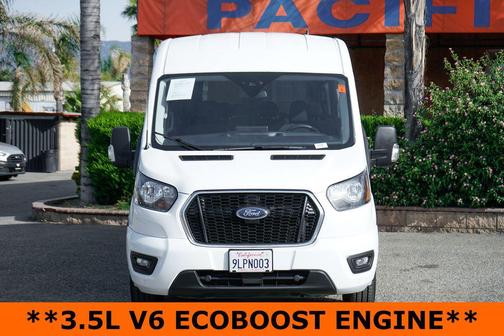 Oxford White 2023 Ford Transit-350 XLT