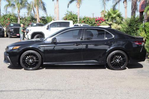 Midnight Black Metallic 2023 Toyota Camry XSE