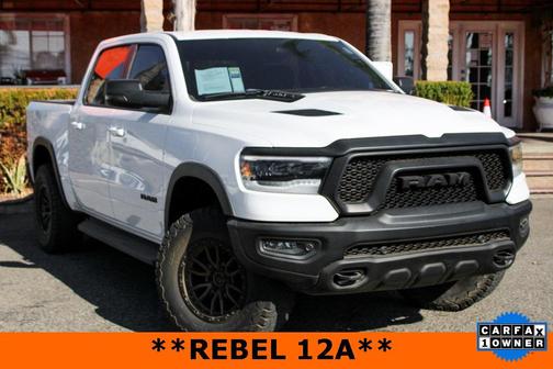 Bright White Clearcoat 2021 RAM 1500 Rebel