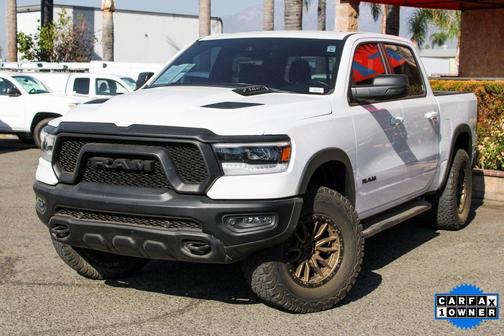 Bright White Clearcoat 2021 RAM 1500 Rebel