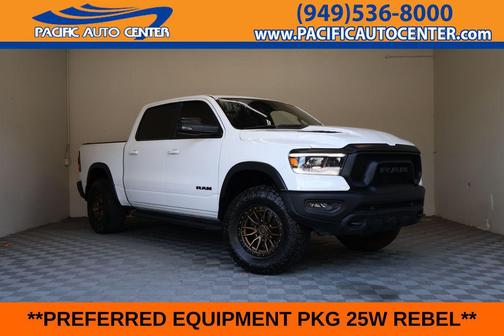 Bright White Clearcoat 2021 RAM 1500 Rebel