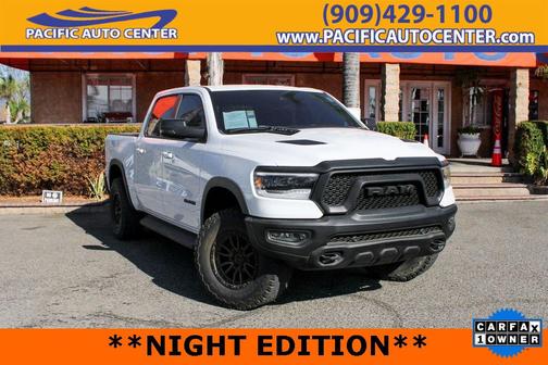 Bright White Clearcoat 2021 RAM 1500 Rebel