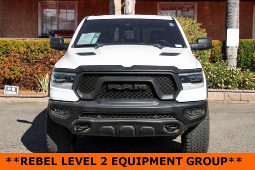 Bright White Clearcoat 2021 RAM 1500 Rebel