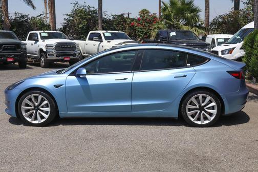 Deep Blue Metallic 2020 Tesla Model 3 Long Range