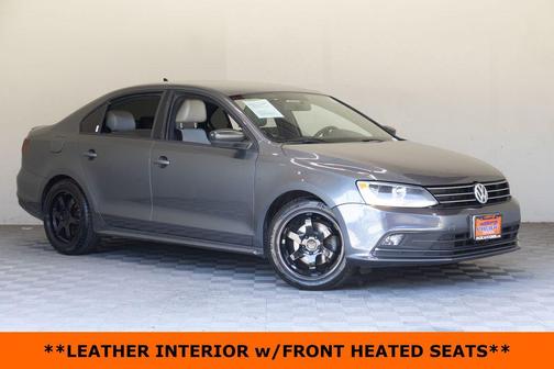 Platinum Gray Metallic 2016 Volkswagen Jetta 1.8T Sport