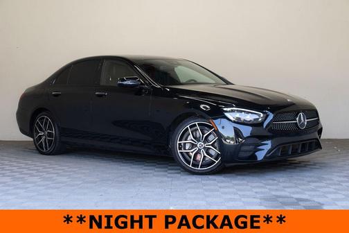 Black 2022 Mercedes-Benz E-Class E 350
