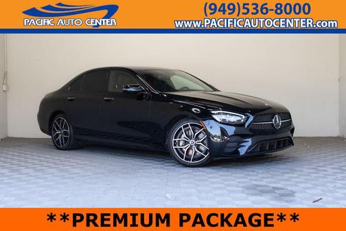 Black 2022 Mercedes-Benz E-Class E 350