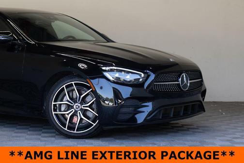 Black 2022 Mercedes-Benz E-Class E 350