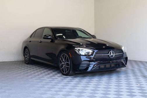 Black 2022 Mercedes-Benz E-Class E 350