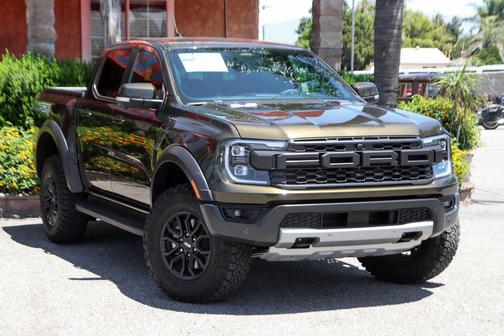 Shelter Green Metallic 2025 Ford Ranger Raptor