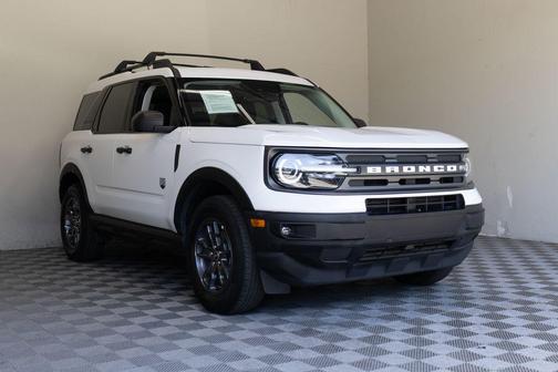 Oxford White 2023 Ford Bronco Sport Big Bend