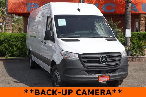 White 2021 Mercedes-Benz Sprinter 3500 High Roof