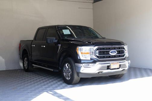 Agate Black Metallic 2022 Ford F-150 XLT