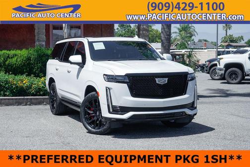 Crystal White Tricoat 2022 Cadillac Escalade Sport Platinum