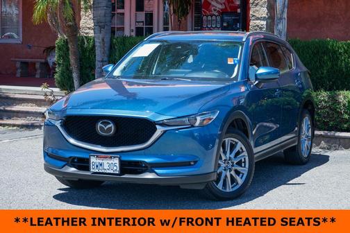 Blue 2021 Mazda CX-5 Grand Touring