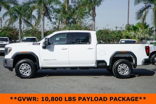 Summit White 2021 GMC Sierra 2500 SLE