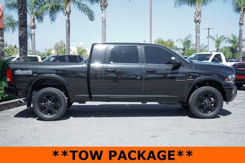 Brilliant Black Crystal Pearlcoat 2018 RAM 2500 Laramie Mega Cab 4x4 6'4' Box