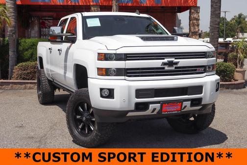 Summit White 2017 Chevrolet Silverado 2500 LTZ