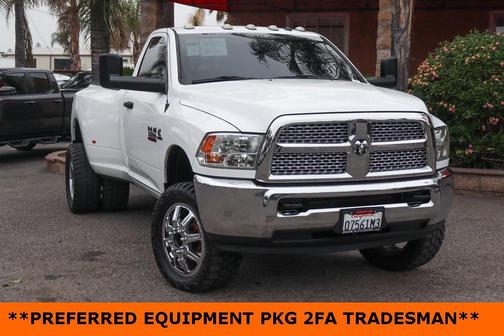 2018 RAM 3500 Tradesman Regular Cab 4x4 8' Box