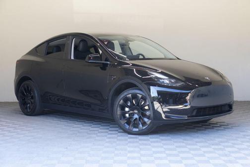Solid Black 2023 Tesla Model Y Long Range Dual Motor All-Wheel Drive