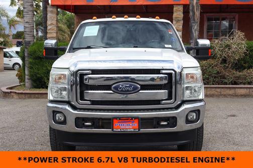 White Platinum Clearcoat Metallic 2016 Ford F-250 Lariat