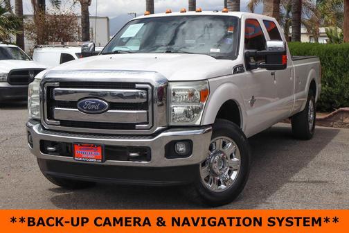 White Platinum Clearcoat Metallic 2016 Ford F-250 Lariat