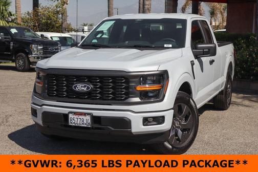 Space White Metallic 2025 Ford F-150 STX