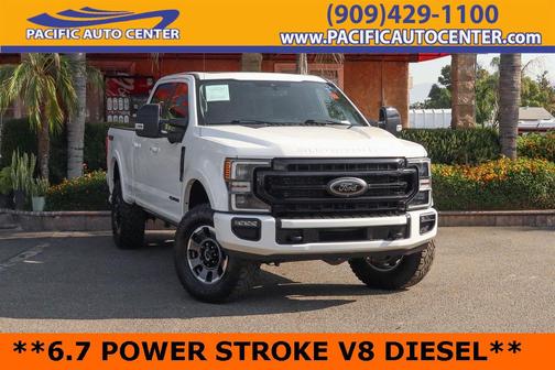 Star White Metallic Tri-Coat 2021 Ford F-250 Lariat