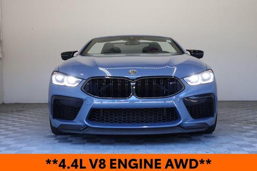 Barcelona Blue Metallic 2020 BMW M8 Competition