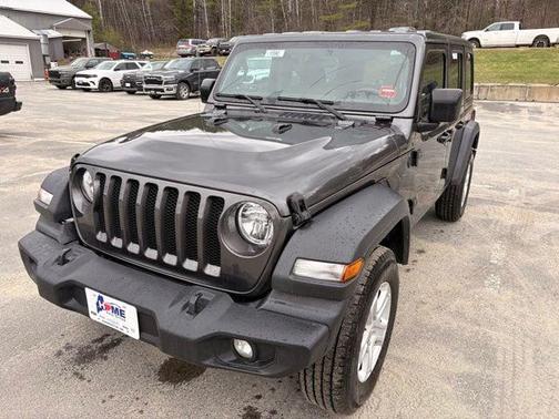 Granite Crystal Metallic Clearcoat 2021 Jeep Wrangler Unlimited Sport