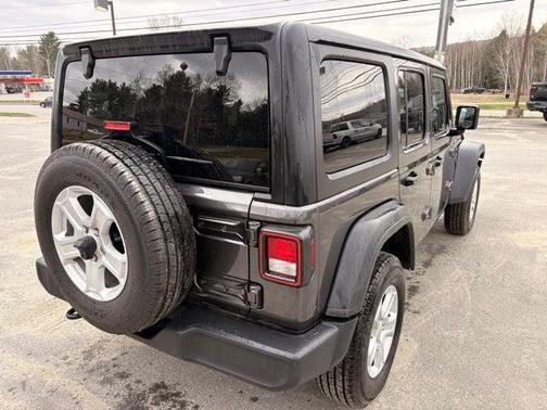 Granite Crystal Metallic Clearcoat 2021 Jeep Wrangler Unlimited Sport