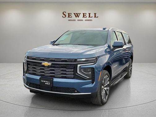 Lakeshore Blue Metallic 2025 Chevrolet Suburban 4WD High Country