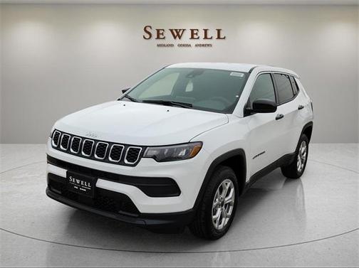 Bright White Clearcoat 2025 Jeep Compass Sport