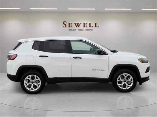 Bright White Clearcoat 2025 Jeep Compass Sport