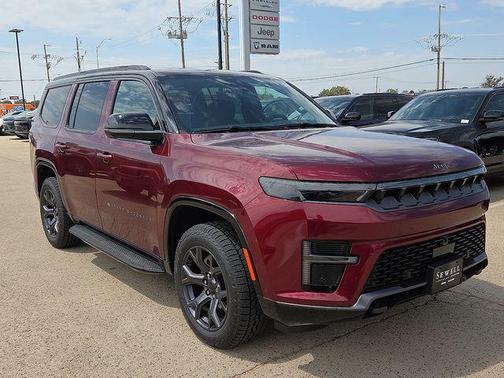 Velvet Red Pearlcoat 2026 Jeep Grand Wagoneer Upland