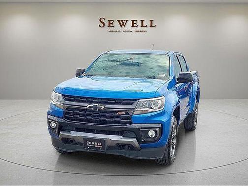 Bright Blue Metallic 2021 Chevrolet Colorado Z71