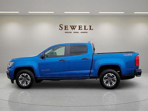 Bright Blue Metallic 2021 Chevrolet Colorado Z71