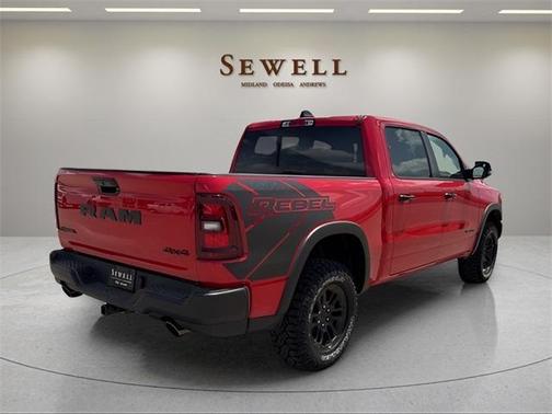 Flame Red Clearcoat 2025 RAM 1500 Rebel