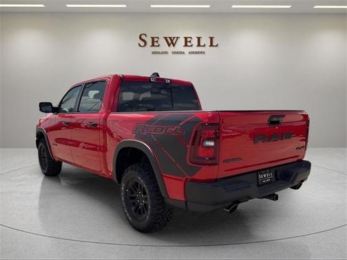 Flame Red Clearcoat 2025 RAM 1500 Rebel