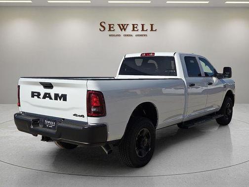 Bright White Clearcoat 2026 RAM 2500 Tradesman Crew Cab 4x4 8' Box