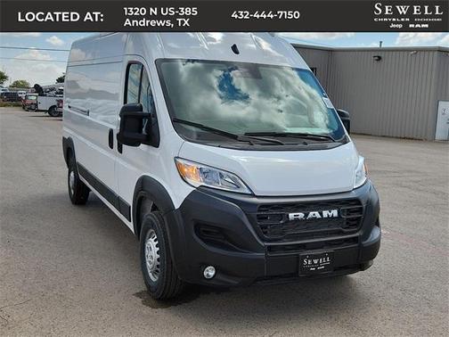 Bright White Clearcoat 2024 RAM ProMaster 3500 High Roof