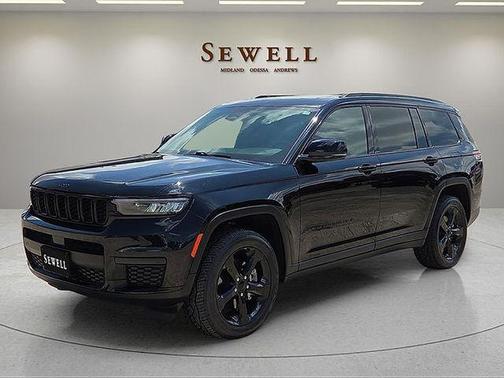 Diamond Black Crystal Pearlcoat 2023 Jeep Grand Cherokee L Altitude