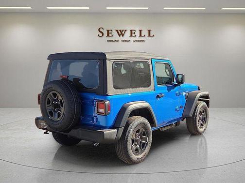 Hydro Blue Pearlcoat 2026 Jeep Wrangler Sport